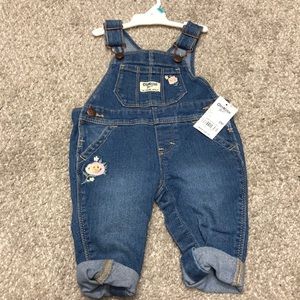 OshKosh girl overalls 6m